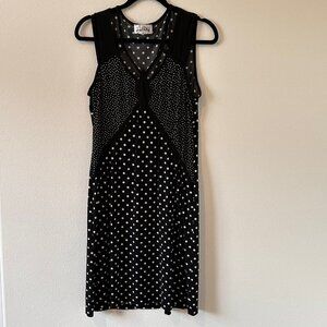 Joseph Ribkoff Polka Dot Dress Size XL